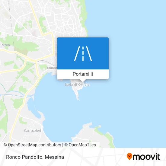Mappa Ronco Pandolfo