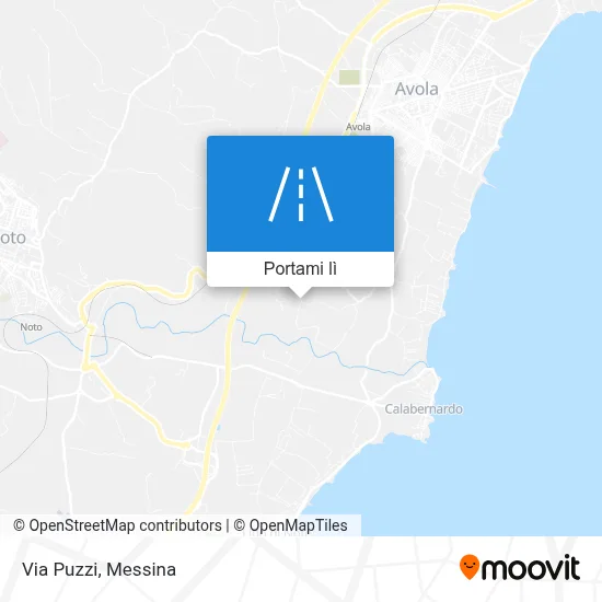 Mappa Via Puzzi