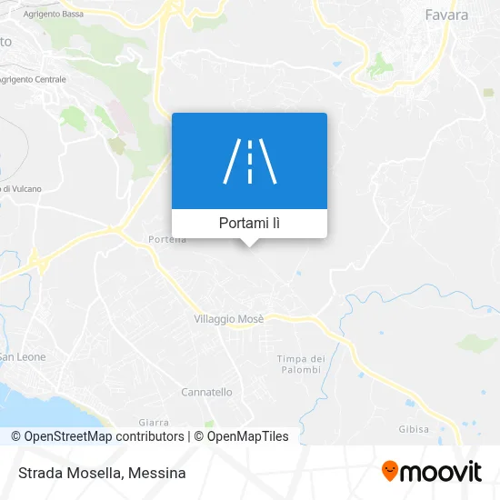 Mappa Strada Mosella