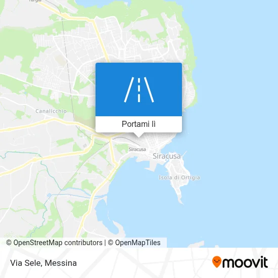 Mappa Via Sele