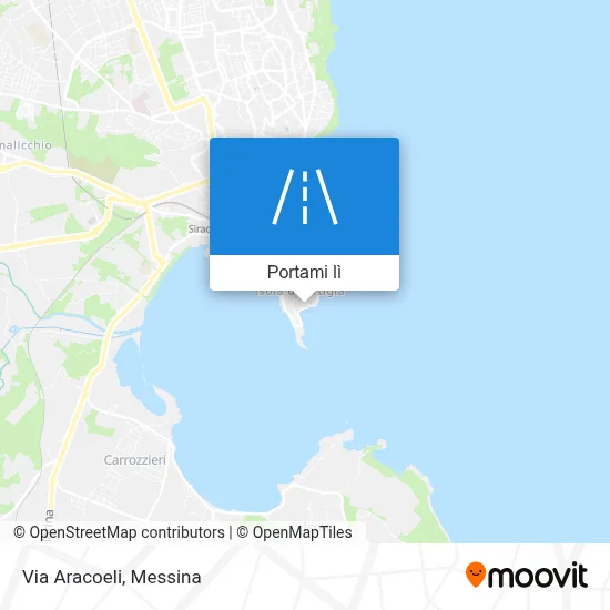 Mappa Via Aracoeli