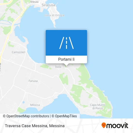 Mappa Traversa Case Messina