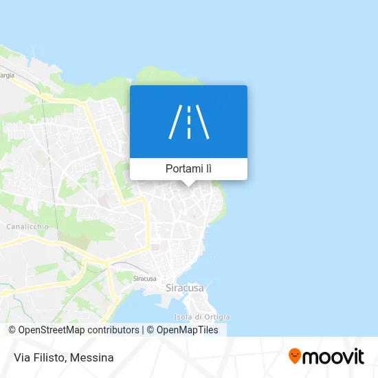 Mappa Via Filisto