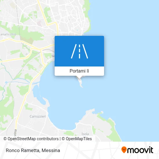 Mappa Ronco Rametta