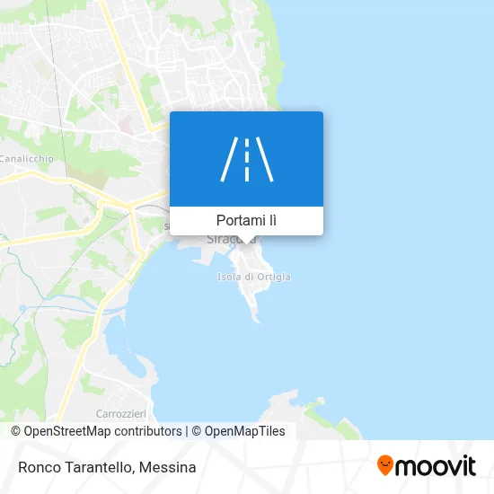 Mappa Ronco Tarantello