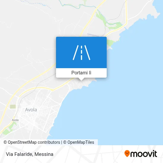 Mappa Via Falaride