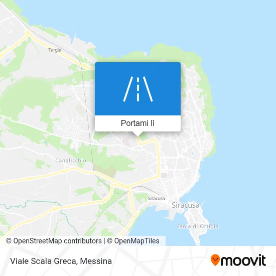 Mappa Viale Scala Greca