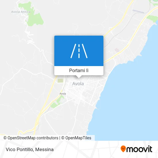 Mappa Vico Pontillo