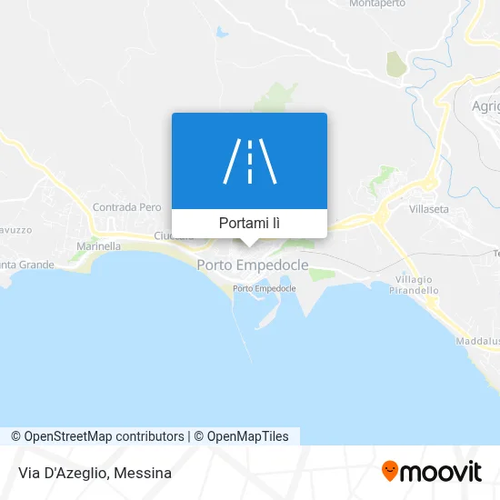 Mappa Via D'Azeglio