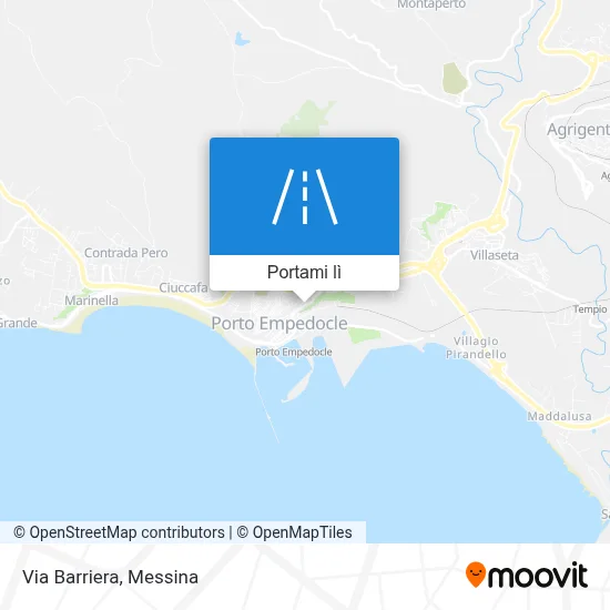 Mappa Via Barriera