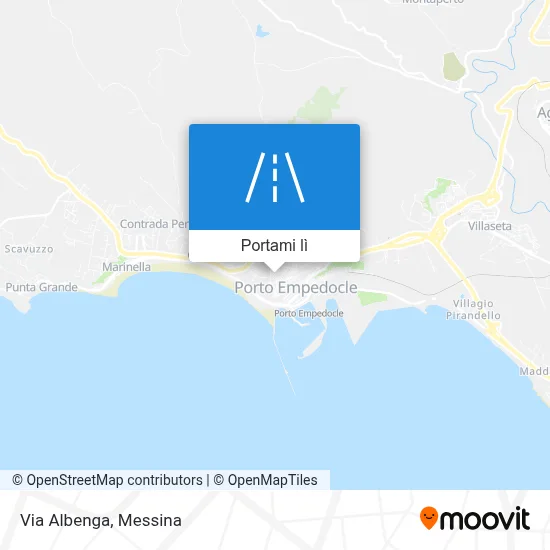 Mappa Via Albenga