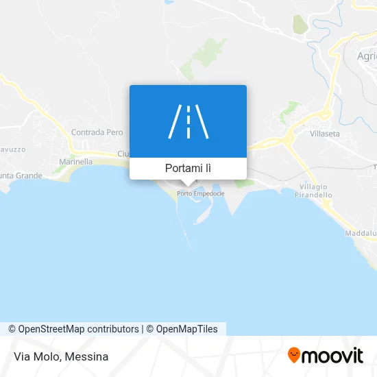 Mappa Via Molo