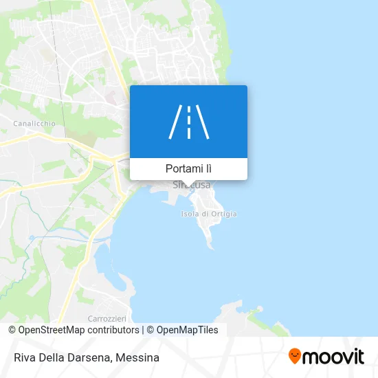 Mappa Riva Della Darsena