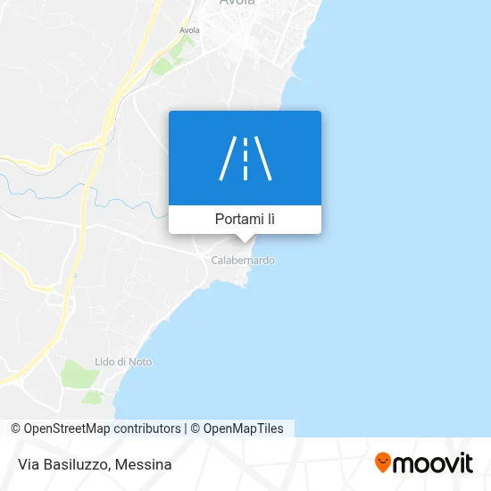 Mappa Via Basiluzzo