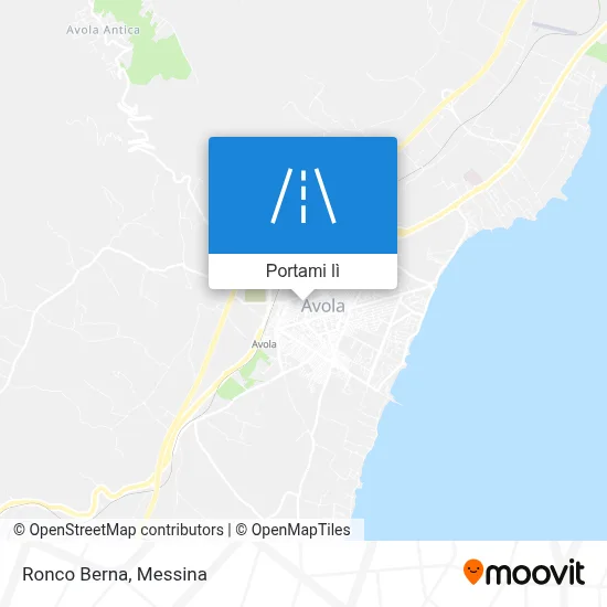 Mappa Ronco Berna