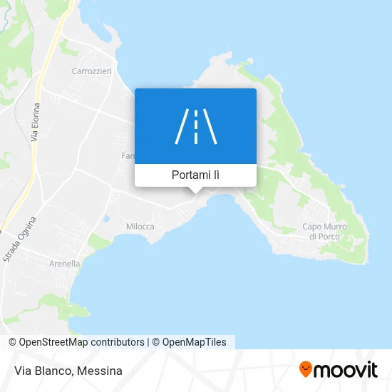 Mappa Via Blanco