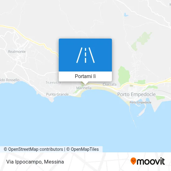Mappa Via Ippocampo