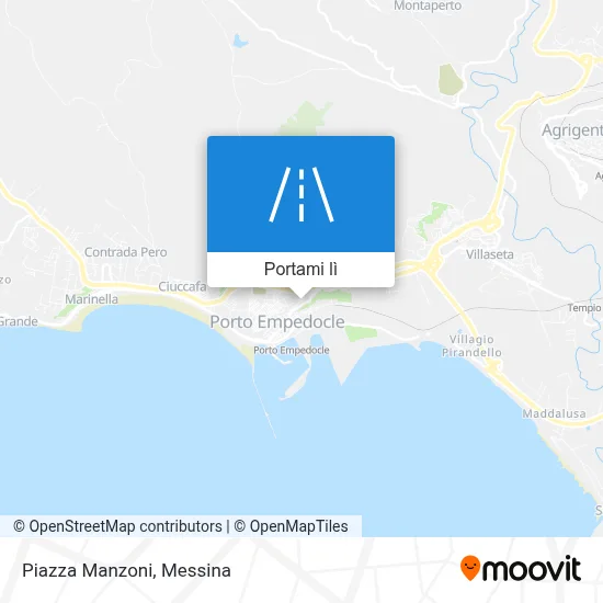 Mappa Piazza Manzoni