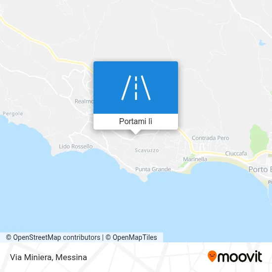 Mappa Via Miniera