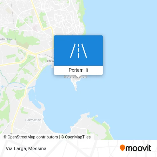 Mappa Via Larga