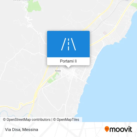 Mappa Via Disa