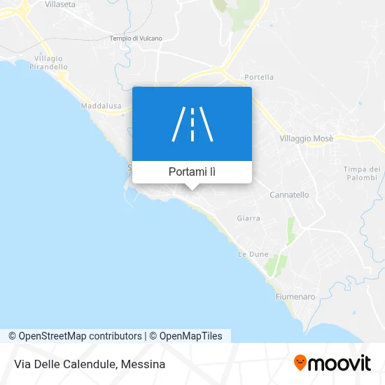 Mappa Via Delle Calendule