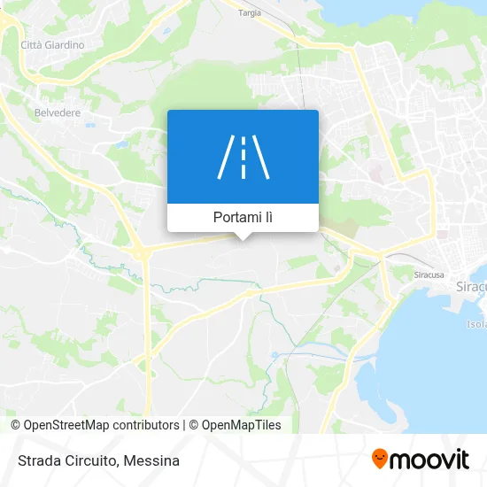 Mappa Strada Circuito