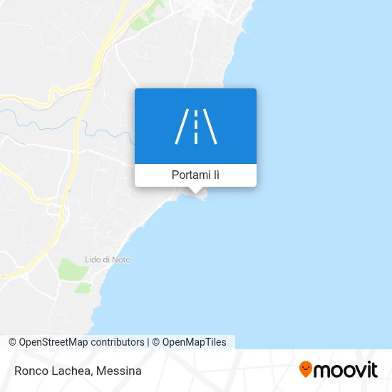 Mappa Ronco Lachea
