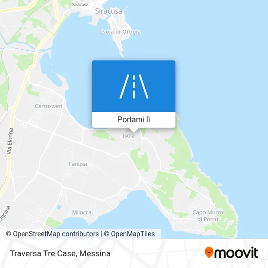 Mappa Traversa Tre Case