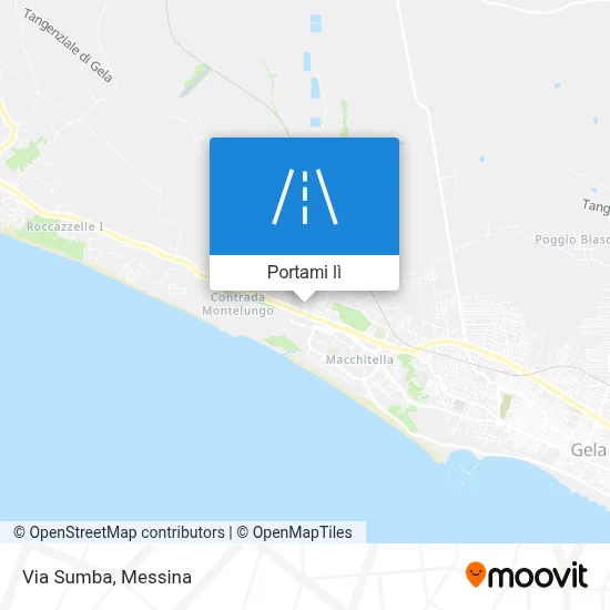 Mappa Via Sumba
