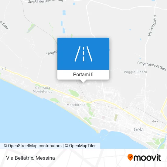 Mappa Via Bellatrix