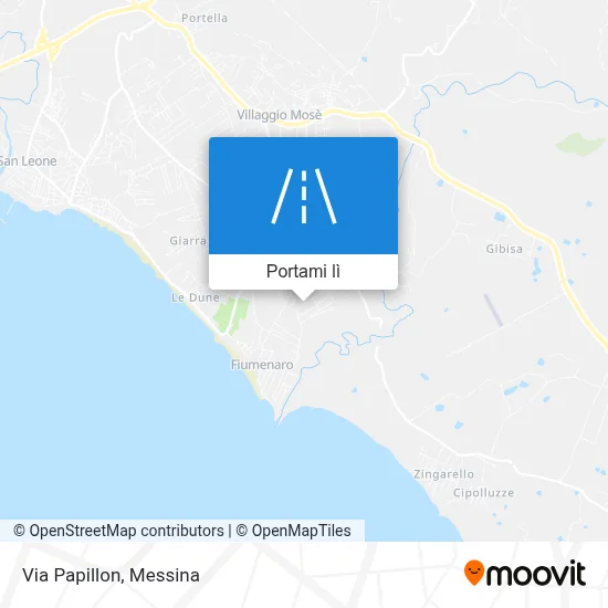Mappa Via Papillon