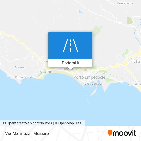 Mappa Via Marinuzzi