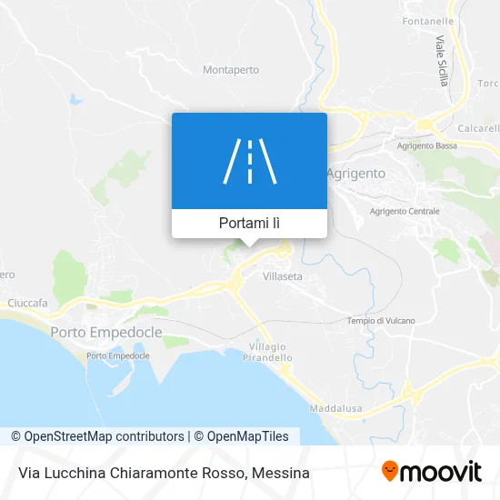 Mappa Via Lucchina Chiaramonte Rosso
