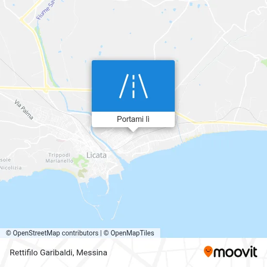 Mappa Rettifilo Garibaldi