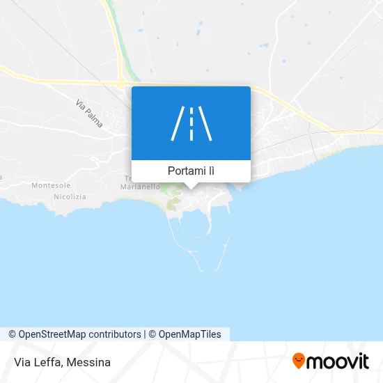 Mappa Via Leffa