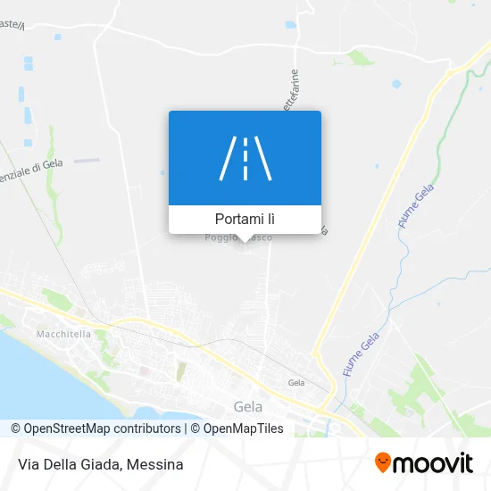 Mappa Via Della Giada
