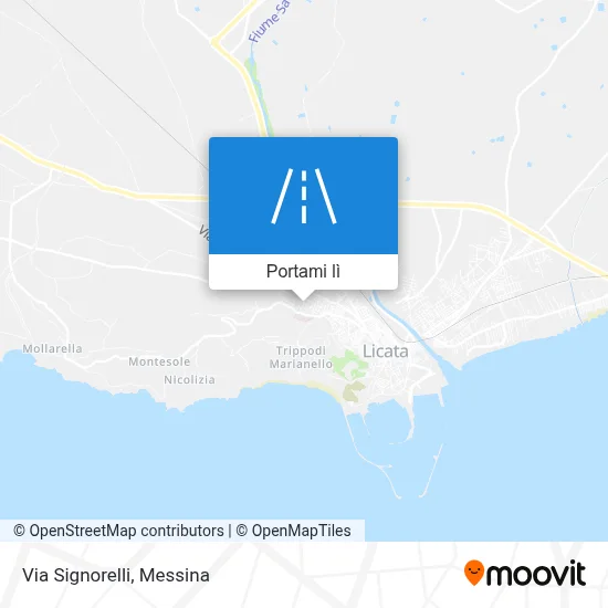 Mappa Via Signorelli