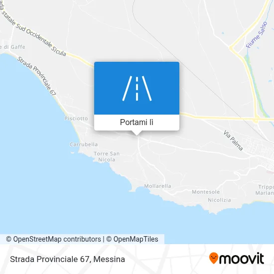 Mappa Strada Provinciale 67