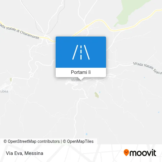 Mappa Via Eva