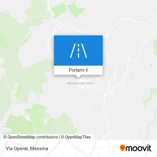 Mappa Via Operai