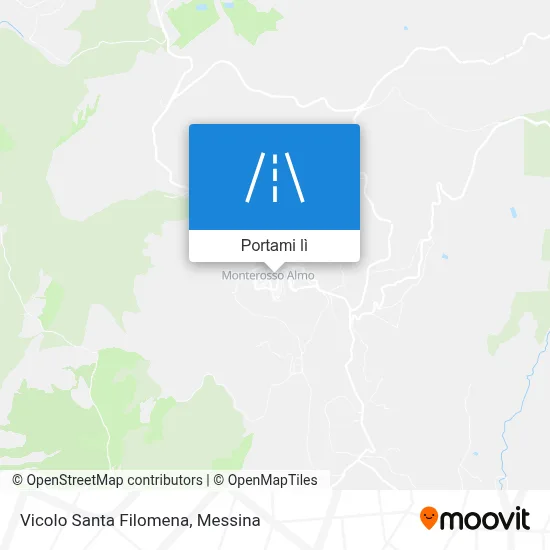 Mappa Vicolo Santa Filomena