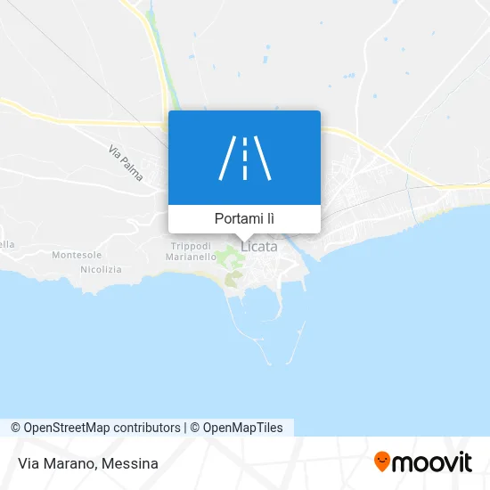 Mappa Via Marano