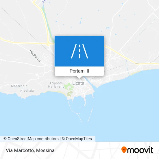 Mappa Via Marcotto