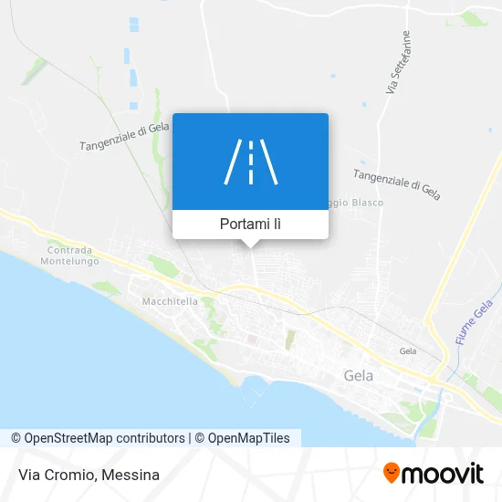 Mappa Via Cromio
