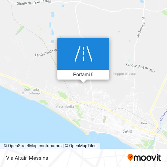Mappa Via Altair