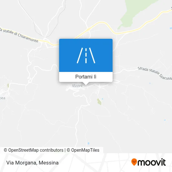 Mappa Via Morgana