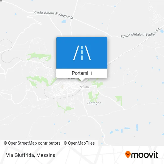 Mappa Via Giuffrida