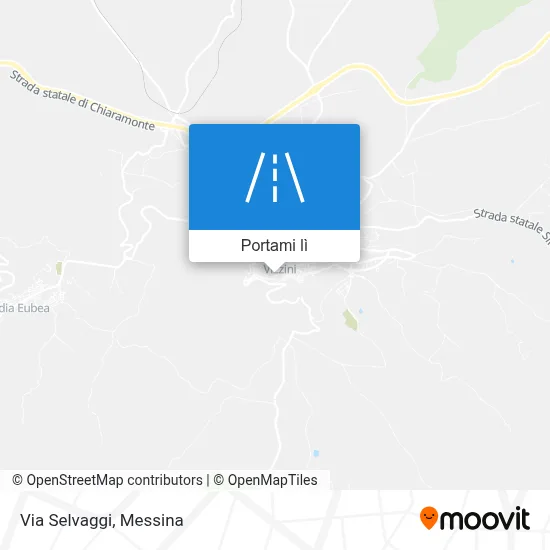 Mappa Via Selvaggi