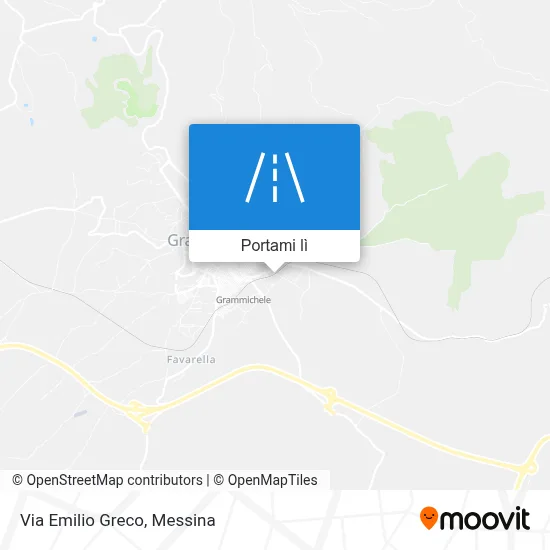 Mappa Via Emilio Greco